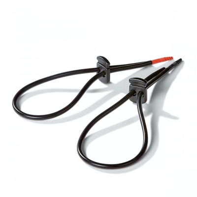 Электроутяжка на пенис и мошонку Rodeo Robin (Цвет: черный)