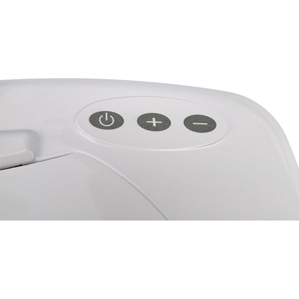 Rexant 31-0513 Лупа на струбцине REXANT, квадратная, 5D, с подсветкой 60 SMD LED, сенсорный регулятор яркости, белая