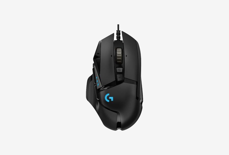 Мышь проводная Logitech G502 HERO черный