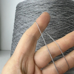 SAVETHEROBOTS - Millefili; 54% хлопок, 46% вискоза; 700м/100гр; col. 23074, цвет: стальной серый; S711