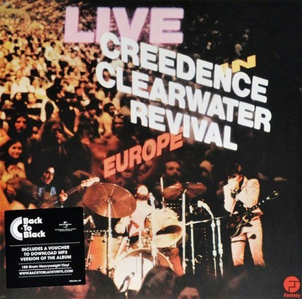 CREEDENCE CLEARWATER REVIVAL - LIVE IN EUROPE (2LP)