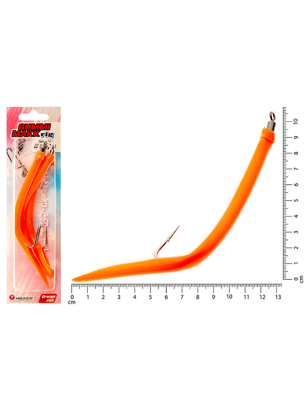 Оснастка HIGASHI Gummi Makk rig SB3 #06 Pink #6-0