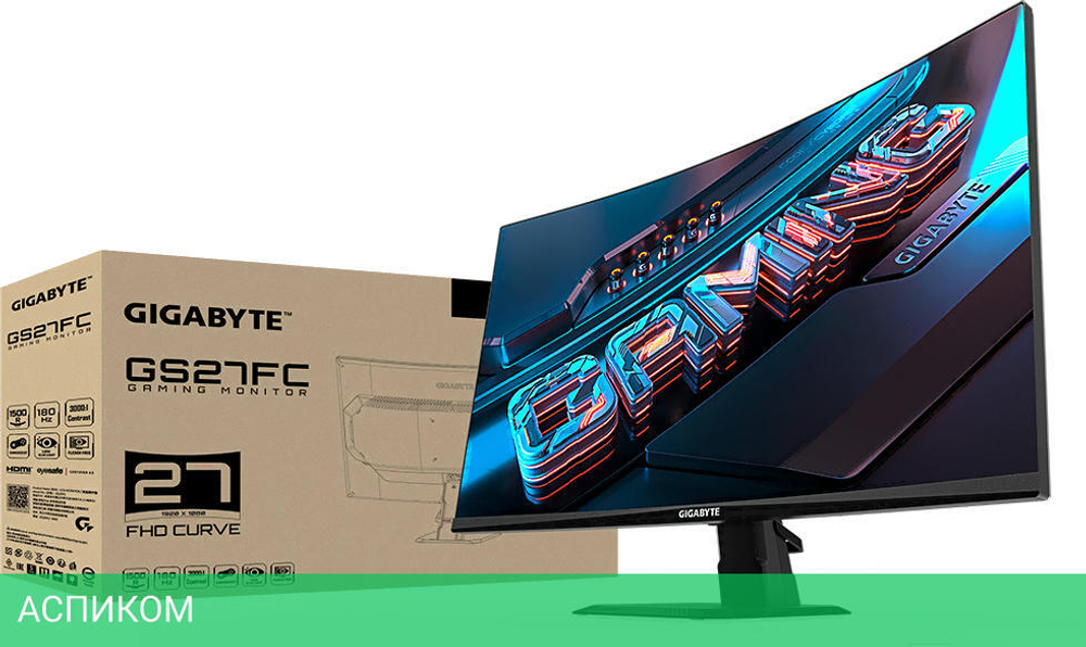 Монитор GigaByte GS27FC черный