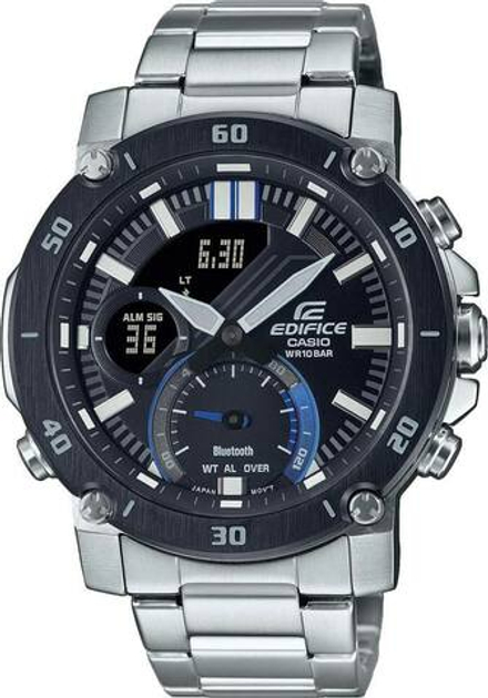 Японские наручные часы Casio Edifice ECB-20DB-1AEF с хронографом