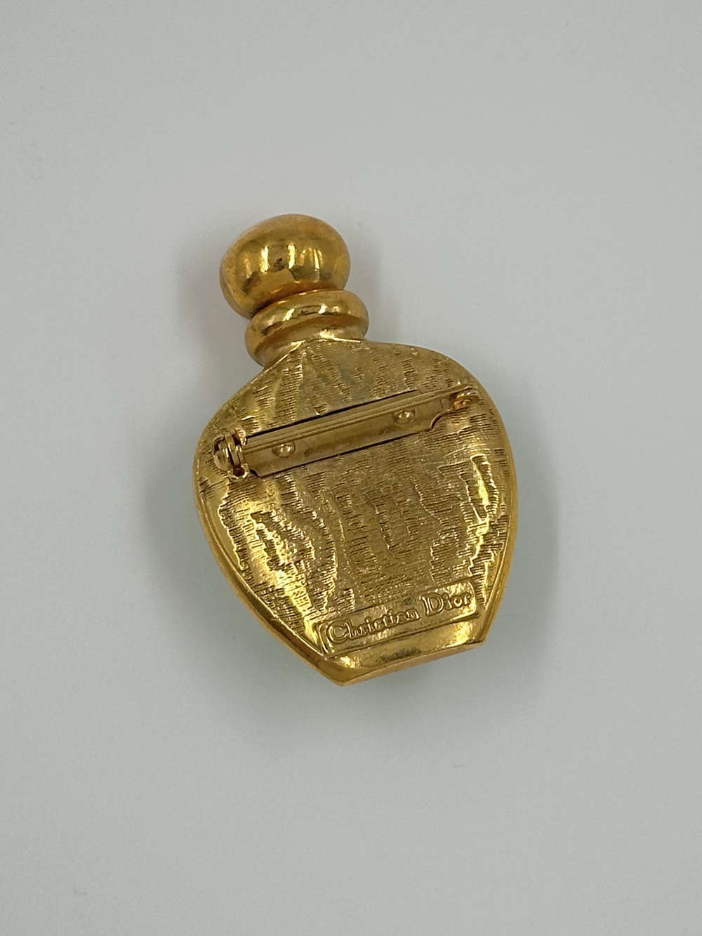 Брошь в виде флакона духов Tendre Poison Christian Dior