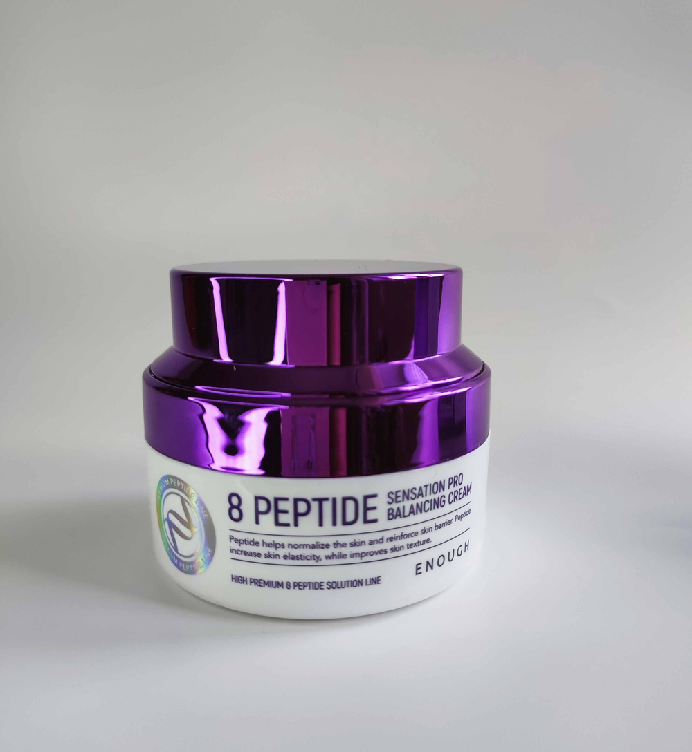 Крем для лица с пептидами ENOUGH Peptide Sensation Pro Balancing Cream антивозрастной 50 мл