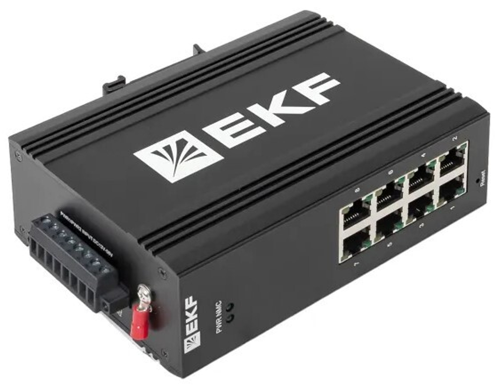 Коммутатор промышленный управляемый EKF TSX-ML2-8GTP