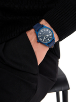 Часы кварцевые Earth Multi blue