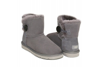 UGG Mini Bailey Button II Grey