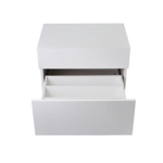 Комод белый Оланд без ручек 2 ящика для вещей и одежды с органайзерами для ящиков