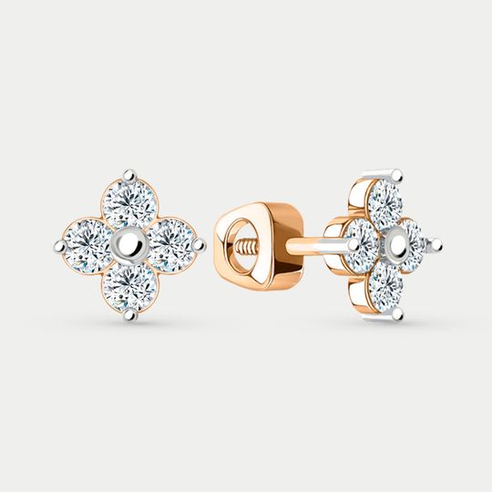 Серьги золотые