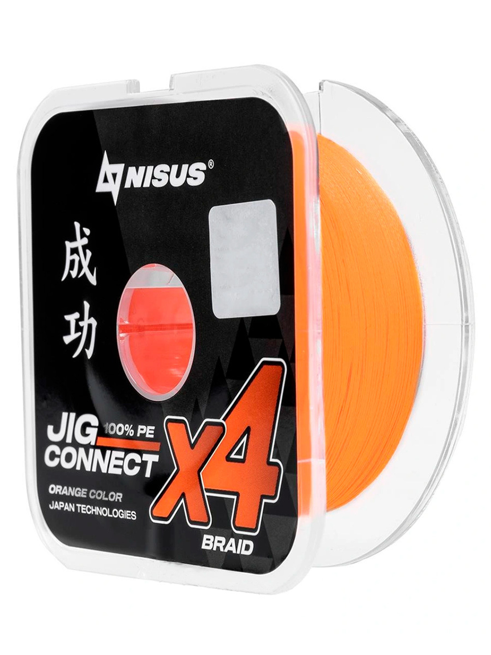 Шнур плетеный для рыбалки NISUS JIG CONNECT X4 PE Light Green 150m #0.4, 0.10mm 3.6кг/7.9LB (T-N-JC-X4-0.10-150-LG)