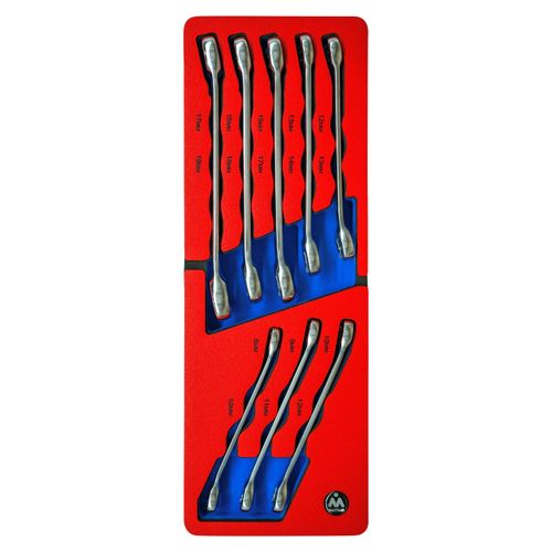 МАСТАК (5-25108) Набор разрезных ключей, ложемент, 8 предметов