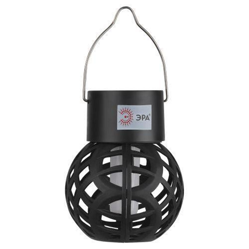 Светильник светодиодный садовый ERASF22-36 "Лампочка орнамент" 7см уличный подвесной на солнечн. батарее ЭРА Б0053385