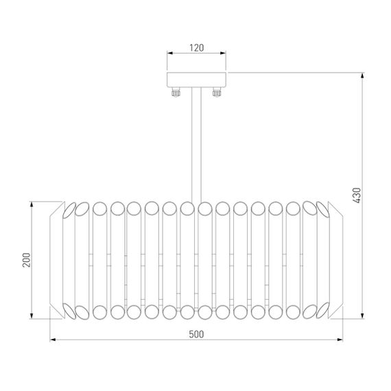 Потолочная люстра Bogates Castellie 361/5