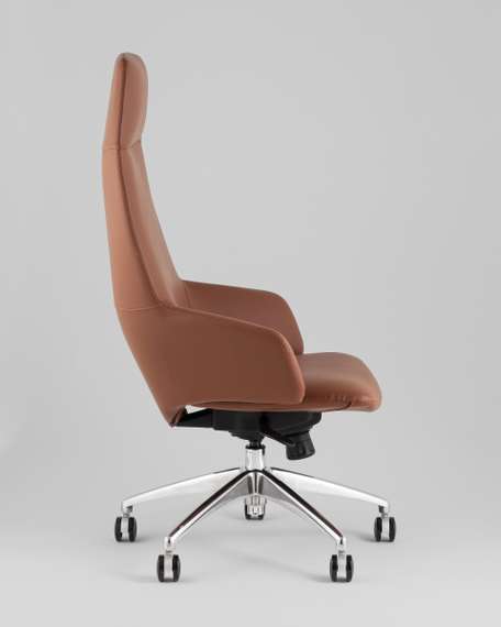 Кресло руководителя TopChairs Bow шоколадный