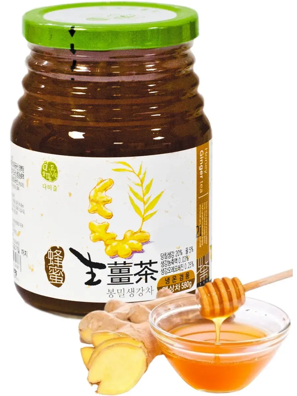 Джем Имбирь с Медом Honey Ginger Tea 580 г