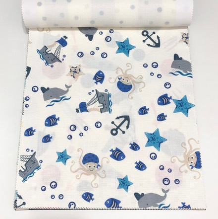 Ткань рогожка Anka Symfony of Colors Print Rex 106 арт. Universal 14 col. 1026 (высота 295 см)