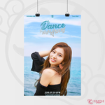 Постер А4 - TWICE - Dance the night away