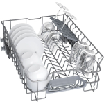 Посудомоечная машина Bosch SPS2HMW54Q Serie 2, узкая, 10 комплектов, 5 программ, защита от протечек, белый