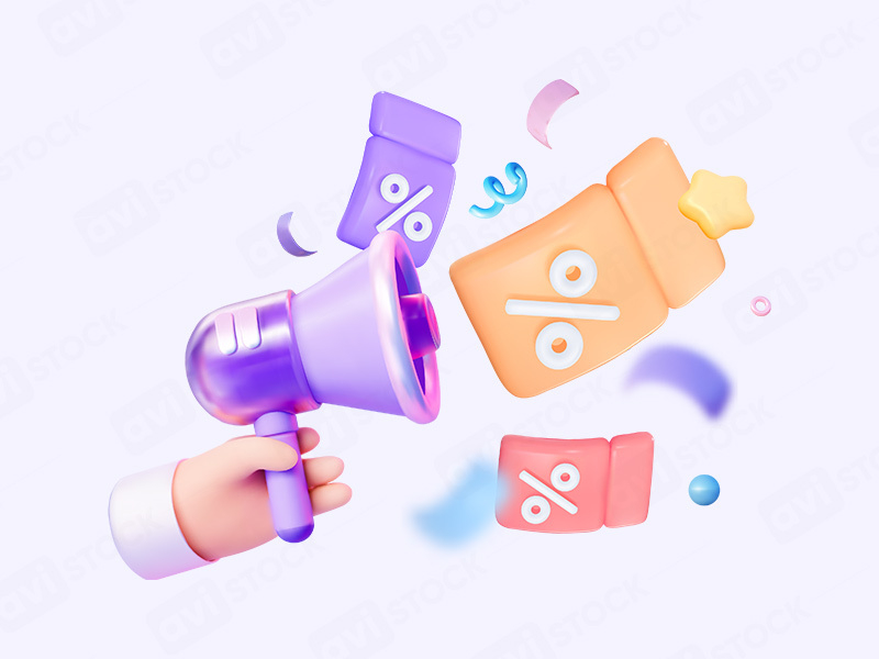 Громкоговоритель для распространение скидок