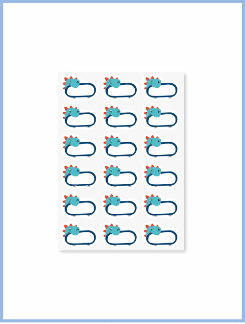 Термонаклейки на одежду. Динозавр