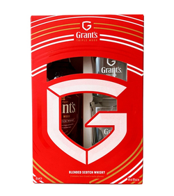 Виски Grant's Triple Wood 0,7 л. В подарочной упаковке с 2 бокалами