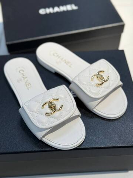 Шлепанцы CHANEL
