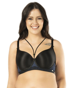 Бюстгальтер Debora с чашками из гибридной пены (Размер: 80H) (Цвет: черный)