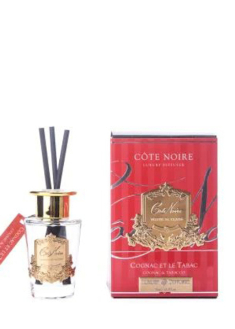 Диффузоры Диффузор COGNAC ET LE TABAC Cote Noire Красный / Прозрачный / Золотой