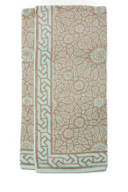 Полотенце 65x140 Leitner 440 бирюзовое Австрия