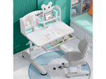 Комплект растущей детской мебели Mealux EVO Panda XL BD-29 парта + стул + надстройка + подставка + выдвижной ящик + стаканчики + накладка