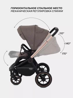Коляска детская MOWBaby "ZOOM"PU (2в1) RA086