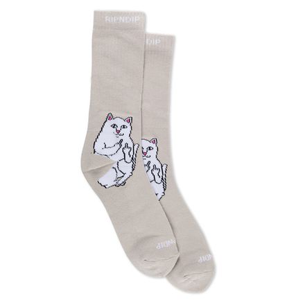 Носки Rip N Dip Lord Nermal Socks Oatmeal Heather