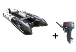 Ривьера 4000 НДНД Гидролыжа + KAMISU T 9.9 BMS (комплект лодка + мотор)