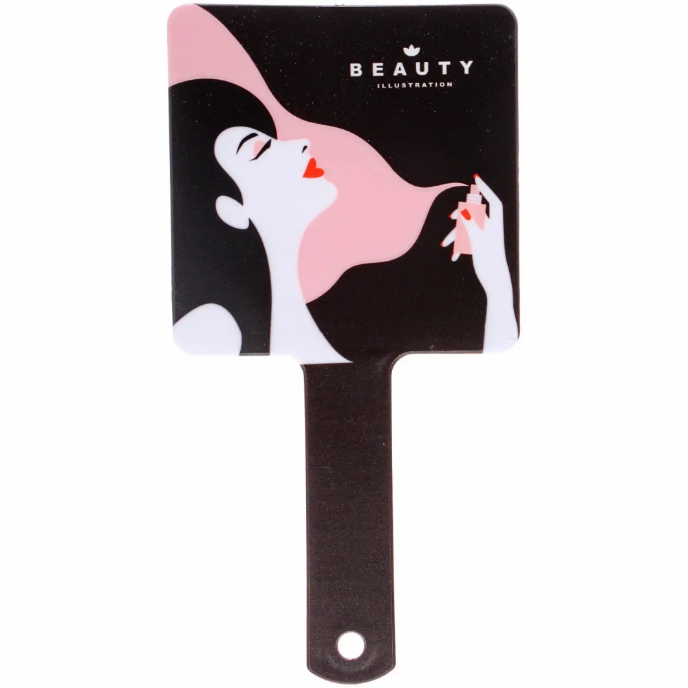 Зеркало косметическое «Коллекция ИМАНИ - ТРАТТОРИЯ», микс 4 дизайна, 23,4*12см (PVC подвес)