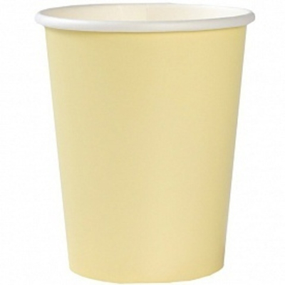 Стакан пастель жёлтый