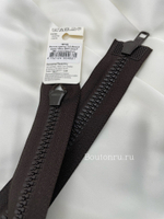 Молния тракторная ARTA-F 068 темно-коричневый двухзамковая