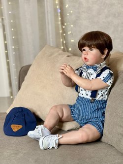 Кукла Реборн мягконабивная 70см в пакете (FA-349)