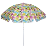 Зонт пляжный D=240 см, h=220 см, «Принт АРТ11692-8», с наклоном и покрытием от нагрева, ДоброСад
