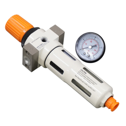 WDK-7720FD Фильтр-масловлагоотделитель 1/4" 5 мкм, 16 бар, с регулятором давления