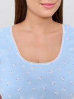 Ночная сорочка Мэри-1 Виотекс ГОЛУБОЙ