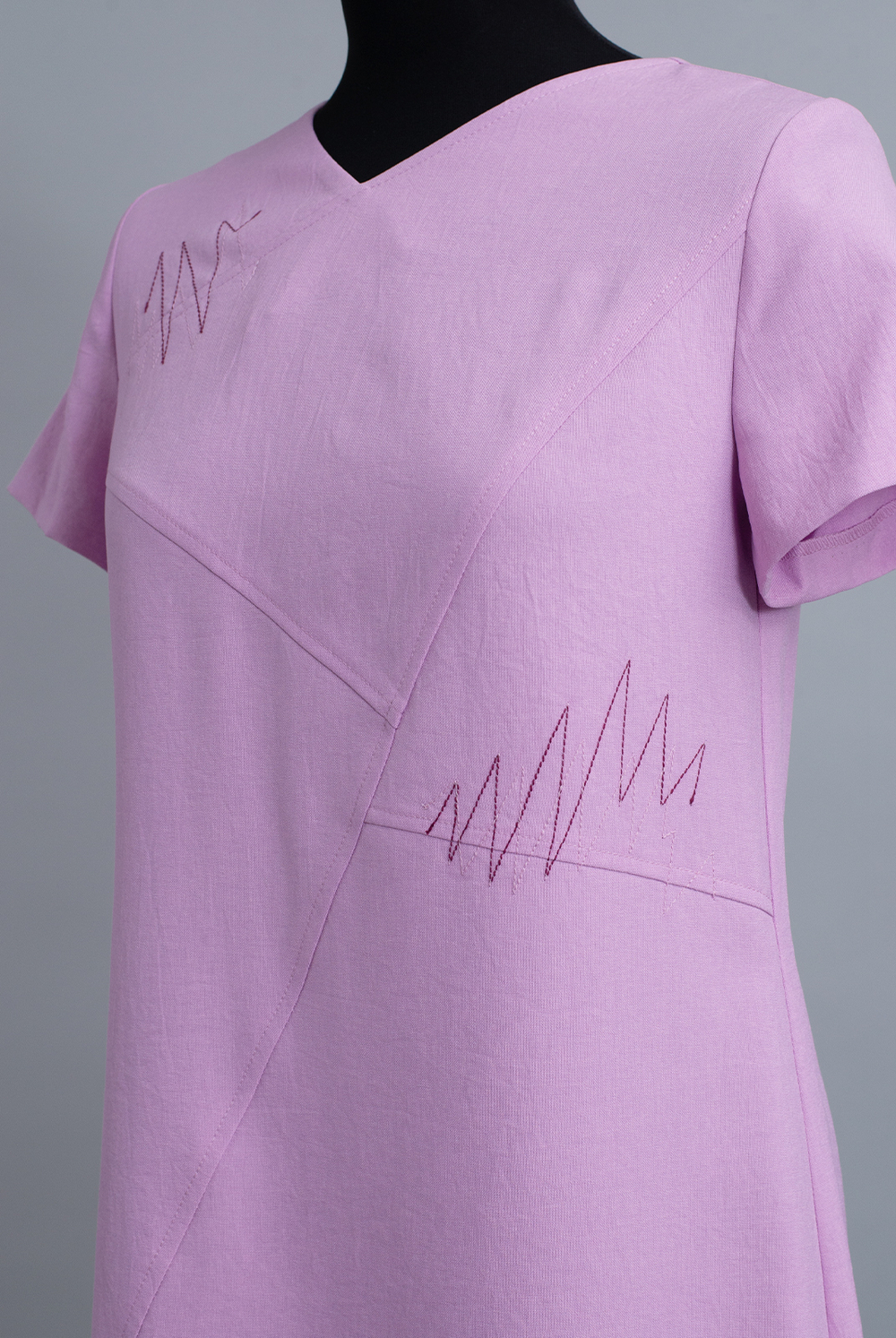 Летнее платье 1795ЛП, Светло-розов #259СРо051795ЛП