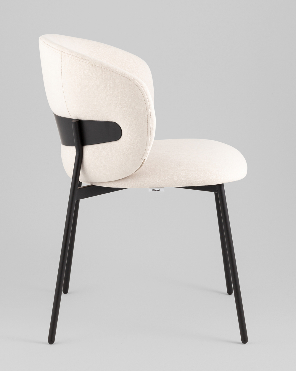 Стул Блейз велюр молочный