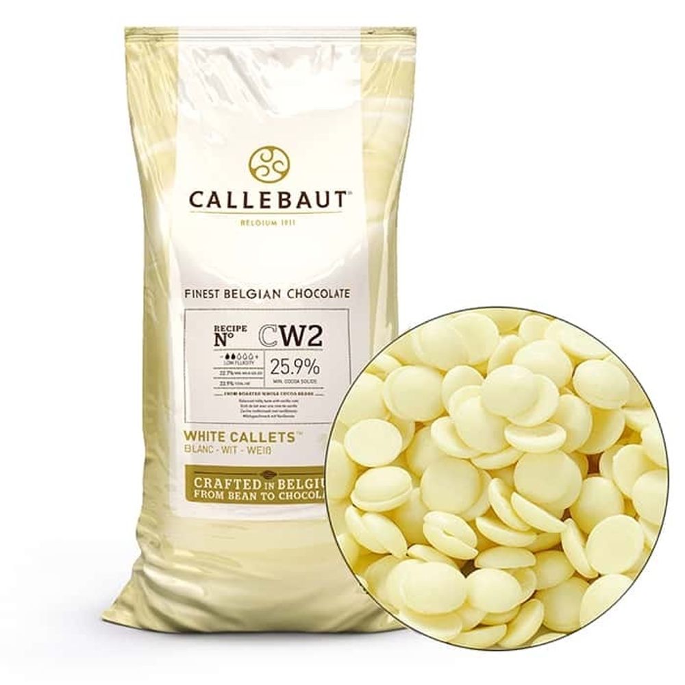 Шоколад белый Barry Callebaut,25,9%,2к.,300гр (CW2)