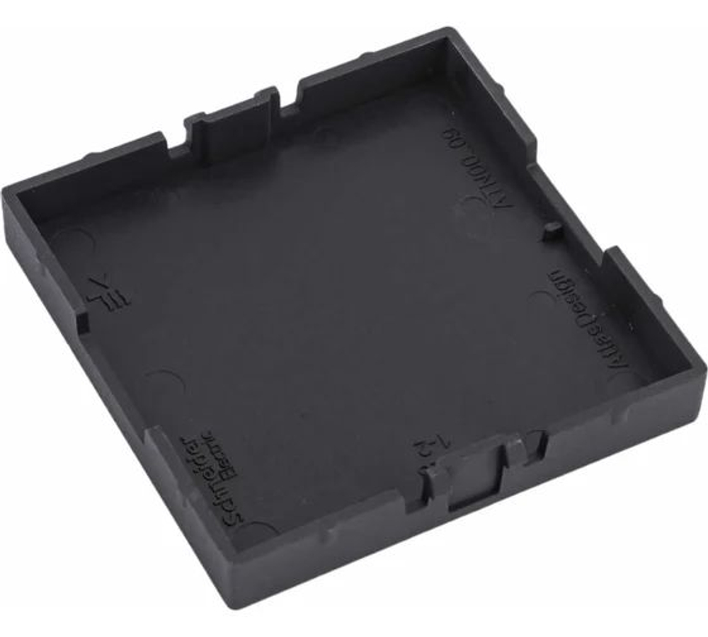 ATLASDESIGN ЗАГЛУШКА без суппорта для многопостовых рамок, КАРБОН