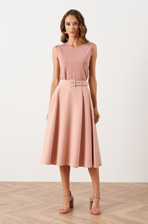 4840 Юбка женская (пудрово-розовый)