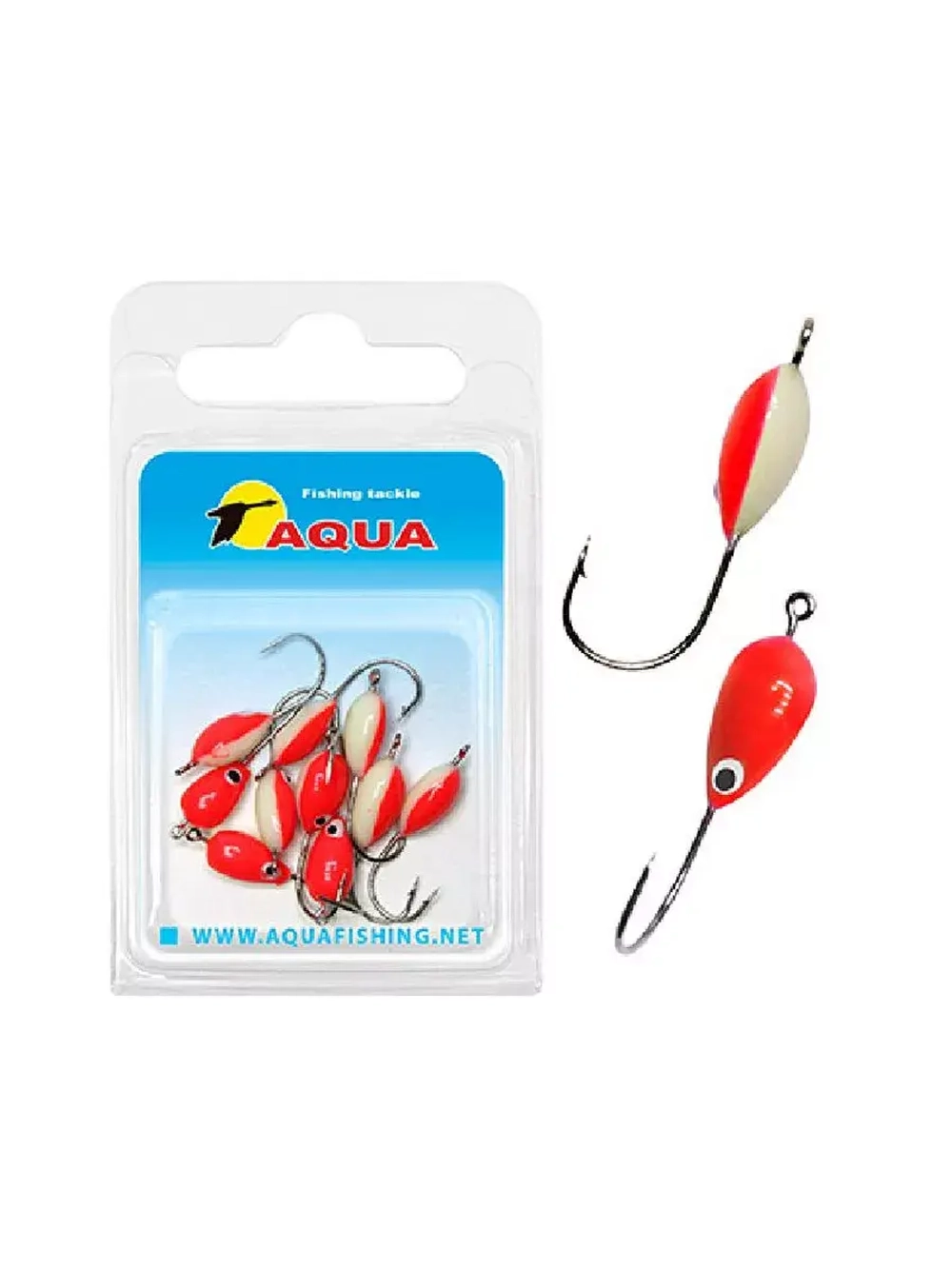 Мормышка фосфорная №06, крючок №12 (2 упакпо 10 шт) 0,08g