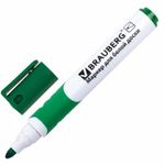 Маркеры стираемые для белой доски НАБОР 4 ЦВЕТА, BRAUBERG "SOFT", 5 мм, резиновая вставка, 151252