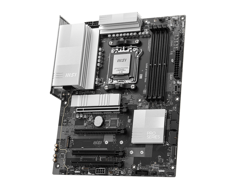 Материнская плата MSI PRO B850-P WIFI AM5 4xDDR5 4xSATA3 RAID 3xM.2 1xHDMI 2xType-C ATX